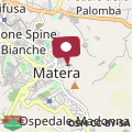 Mapa Casa Vacanza La Cava nel Barisano Suite Matera