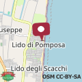 Map Casa Vacanza Pomposia