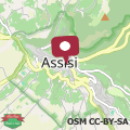 Map Casa Vacanza - San Gabriele dell'Addolorata, 19 - Il Sogno di Assisi