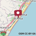 Mappa Casa Vacanza Santa Teresa di Riva