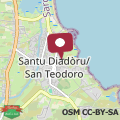 Mappa Casa vacanza tra il mare e il centro di San Teodoro