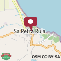 Mappa Casa vacanze a 500 mt dalla spiaggia Sa Petra Ruja