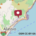 Map Casa Vacanze Alassio con Terrazza e Vista Panoramica