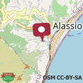 Mappa Appartamento Uso Turistico Alassio