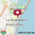 Mapa Casa vacanze alla Maddalena Spiaggia