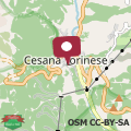 Karte Casa Vacanze Cesana