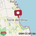 Map lemaree Torre dell orso Lecce