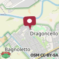 Mapa Casa vacanze Dragona 15 min FCO 10 min Ostia