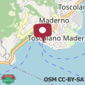 Mapa Casa vacanze Gabbianella villa con giardino lungolago Maderno