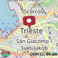 Map Casa vacanze Ginevra a Trieste