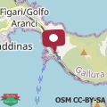 Map Casa Vacanze Golfo Aranci