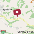 Mapa Casa Vacanze in campagna con piscina e giardino privati