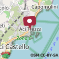 Map Casa Vacanze Marta Aci Trezza