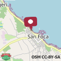 Map Casa vacanze Mizu per 4 a San Foca