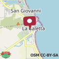 Mappa Casa Vacanze Oltre La Caletta - 350 mt dalla spiaggia