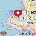 Map Le Rive loft Trieste