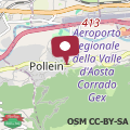 Mappa Casa vacanze Valle d'Aosta - Maison Lugon