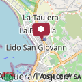 Karte Casa vacanze via Oristano - Alghero