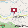 Mappa Casa vacanze villa latina