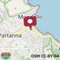Map Casa Vacanze Villa Rosa Mondello