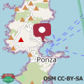 Mappa Casa Valga Ponza