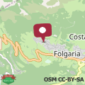 Mapa Casa Valle Folgaria