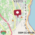Mappa Casa vasto via croci