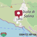 Mappa Casa Ventalia, Appartamento Panoramico con Terrazza Vista Mare, Rinella, Salina