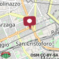 Map Casa Vespri apartments A & B