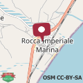 Map Casa via Mare