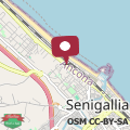 Map casa vicino al mare e al centro di Senigallia