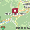 Mappa Casa Virginia in Val di Fiemme