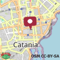 Mapa Casa Virna ,Catania centro