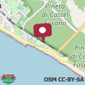 Map Casa Vivaldi tra mare e pineta