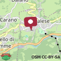 Map CASA YARA - Dolomiti Affitti