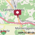 Mappa Casale Molin Bianco nelle colline del Chianti