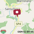 Mapa Casale per 12 persone, Pievevecchia, Santa Fiora