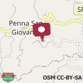 Map Casale Romeo E Giulietta A Penna San Giovanni