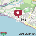 Map Casamare Ostia
