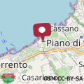 Map CASAMIA SORRENTO by the beach