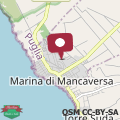 Map Casammare Mancaversa 600mt dal mare