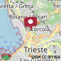 Mapa Casanova Trieste Centrale