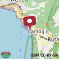 Mappa CasaViva - Beachfront Trilo with parking in Camogli