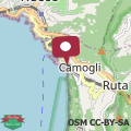 Map CasaViva-Central Elegant apartment in Camogli