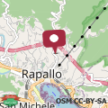 Mapa CasaViva - Cozy Bilo with Parking in Rapallo