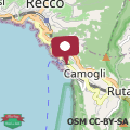 Map CasaViva Family Beachfront House in Camogli