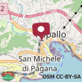 Mappa CasaViva - Lovely Trilo with patio in Rapallo