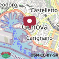 Map CasaViva - Studio Apartment in Genova's Old Town