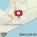 Map Cascina Del Mar residence Jesolo