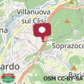 Map Cascina Legnago bilocale a 6 chilometri da Salò